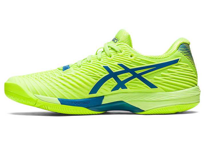 Asics SOLUTION SPEED FF 2 Ženske Teniški Copati Zelene Modre | Slovenija-5743096