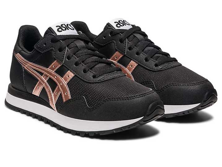 Asics TIGER RUNNER II Ženske Superge Črne Roza Zlate | Slovenija-3849056