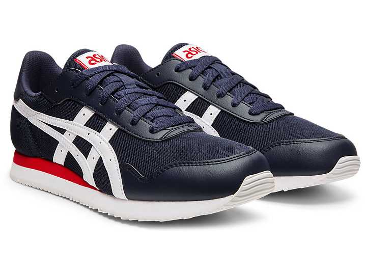 Asics TIGER RUNNER Moški Superge Temno Modre Bele | Slovenija-7682390