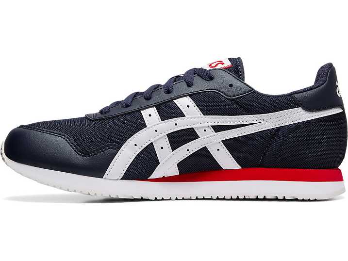 Asics TIGER RUNNER Moški Superge Temno Modre Bele | Slovenija-7682390