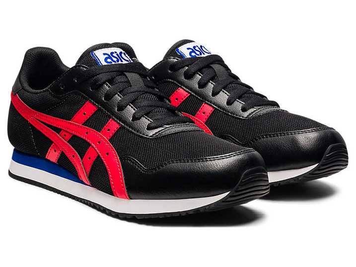 Asics TIGER RUNNER Moški Superge Črne Rdeče | Slovenija-2083175