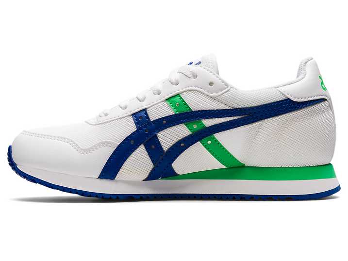 Asics TIGER RUNNER Otroški Superge Bele Modre | Slovenija-3154068