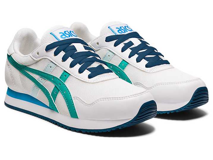 Asics TIGER RUNNER Otroški Tekaški Čevlji Bele | Slovenija-6257103