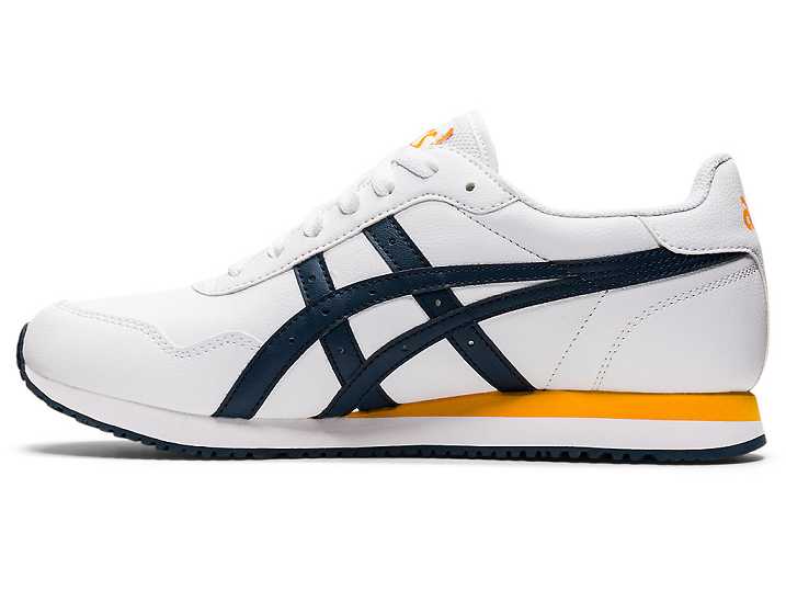 Asics TIGER RUNNER Ženske Superge Bele Modre | Slovenija-3751264