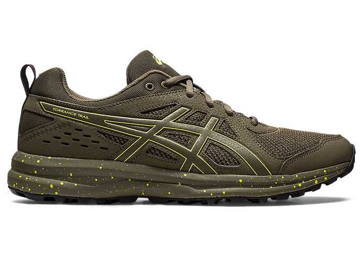 Asics TORRANCE Ženske Tekaški Čevlji Rjave Sive Limone | Slovenija-9210563