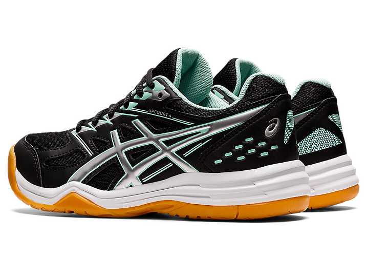 Asics UPCOURT 4 Otroški Superge Črne | Slovenija-1672340