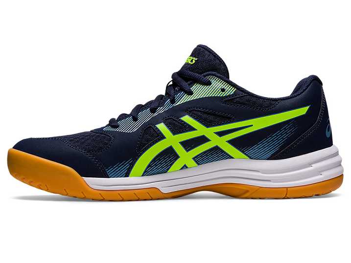 Asics UPCOURT 5 Moški Odbojkarski Čevlji Temno Modre Zelene | Slovenija-3041859