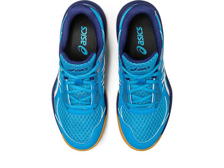 Asics UPCOURT 5 Otroški Superge Modre Bele | Slovenija-7203145