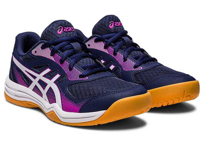 Asics UPCOURT 5 Otroški Superge Temno Modre Vijolične | Slovenija-1768935