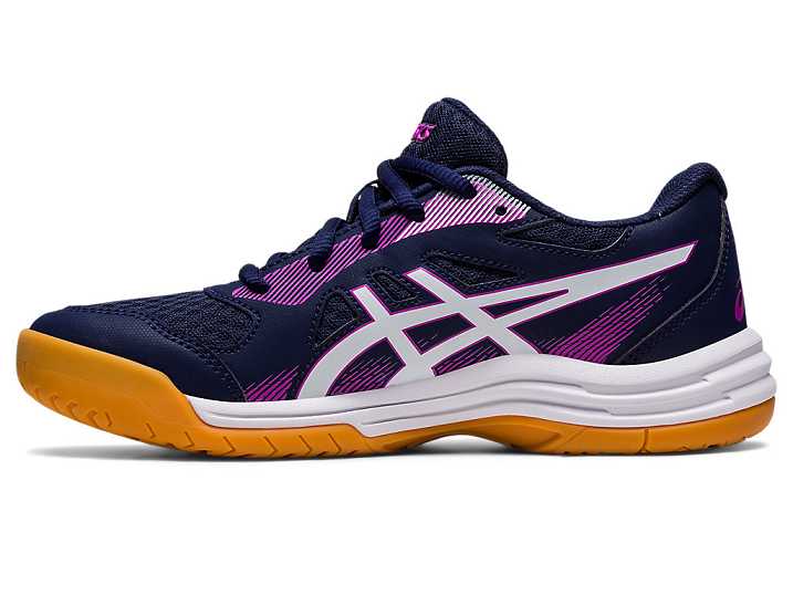 Asics UPCOURT 5 Otroški Superge Temno Modre Vijolične | Slovenija-1768935