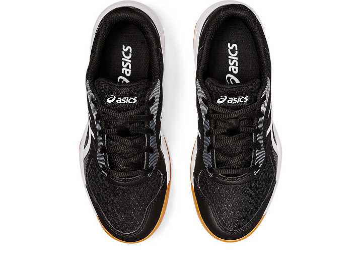 Asics UPCOURT 5 Otroški Superge Črne Bele | Slovenija-4951682